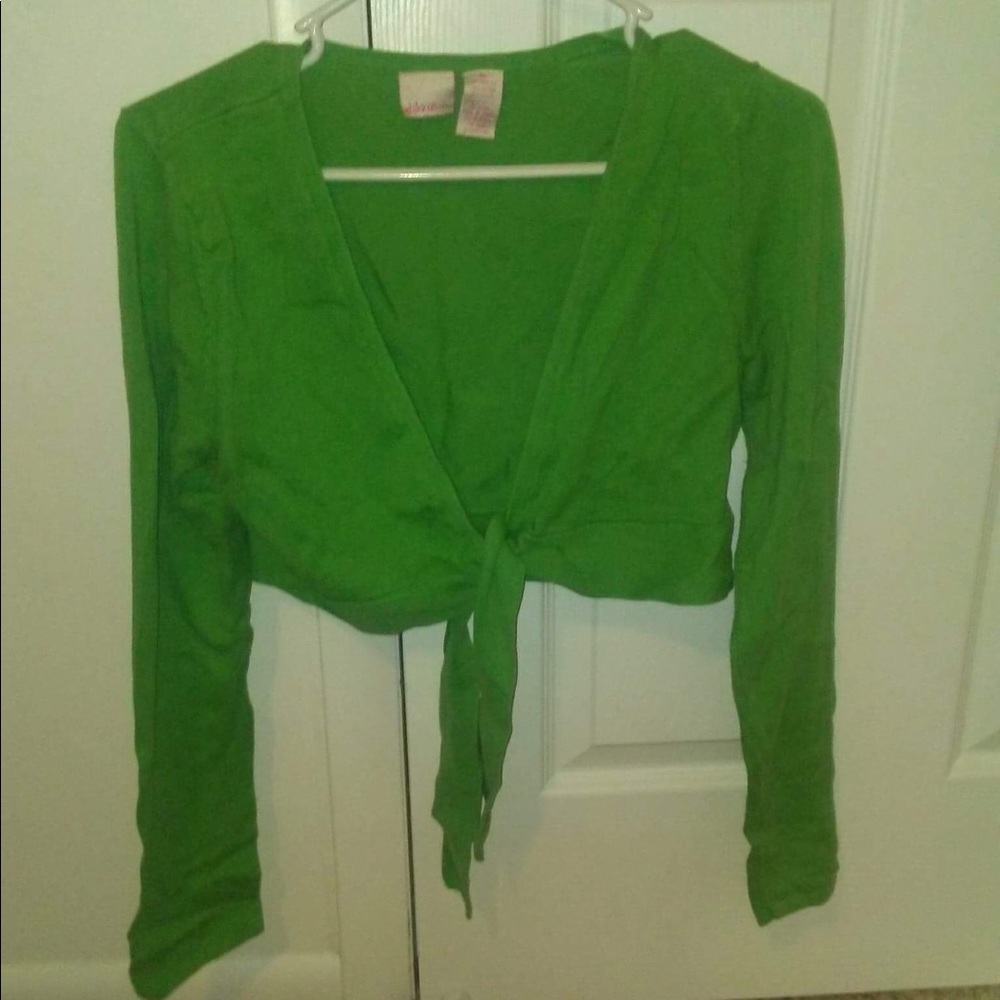 Green sweater